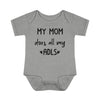 Infant Baby Rib Bodysuit