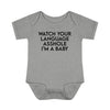 Infant Baby Rib Bodysuit