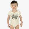 Infant Baby Rib Bodysuit