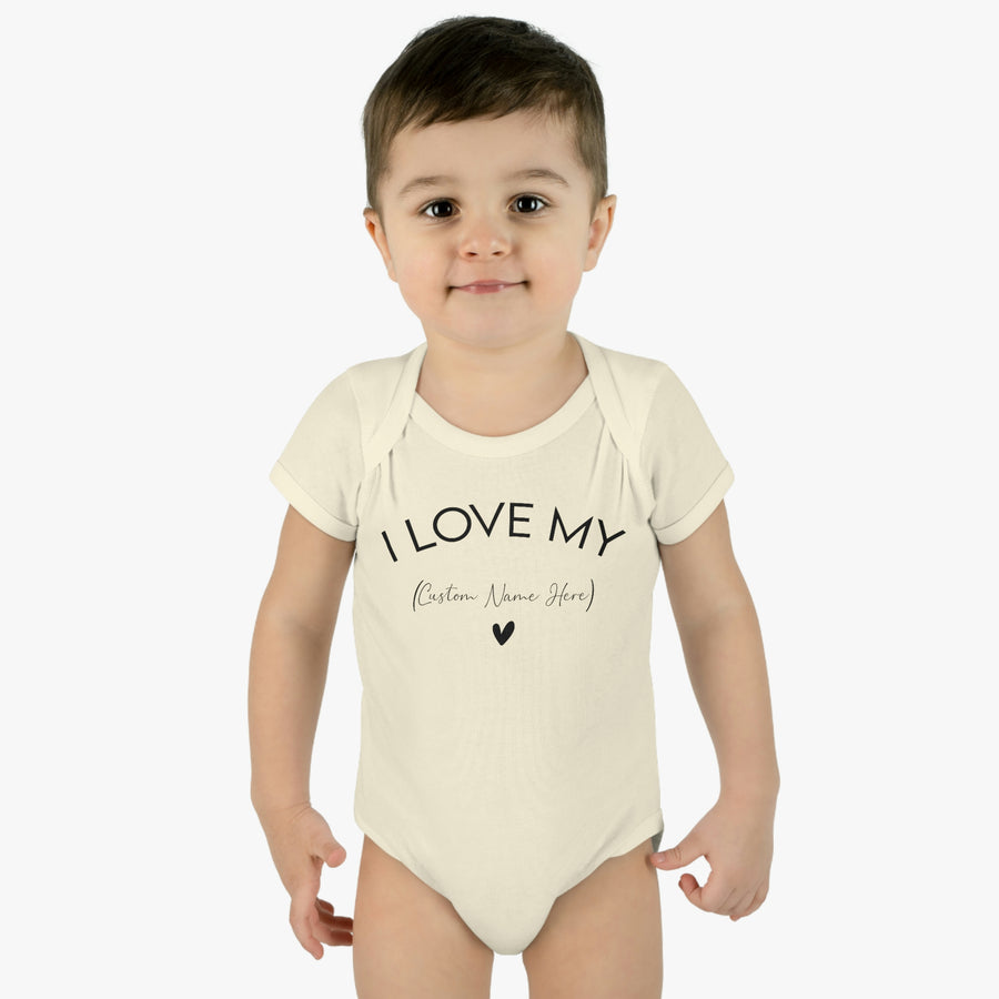 Infant Baby Rib Bodysuit